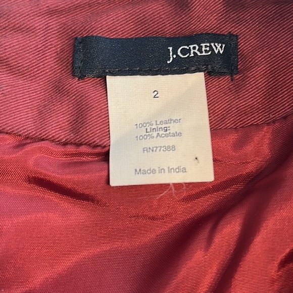 J.crew 100% leather - Picture 9 of 9